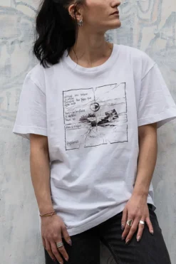 Κοντομάνικη Μπλούζα Cracked