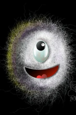 Κοντομάνικη Μπλούζα Monster