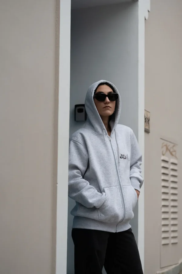 Zipper Mouse σε χρώμα ανοιχτό γκρι - Image 3