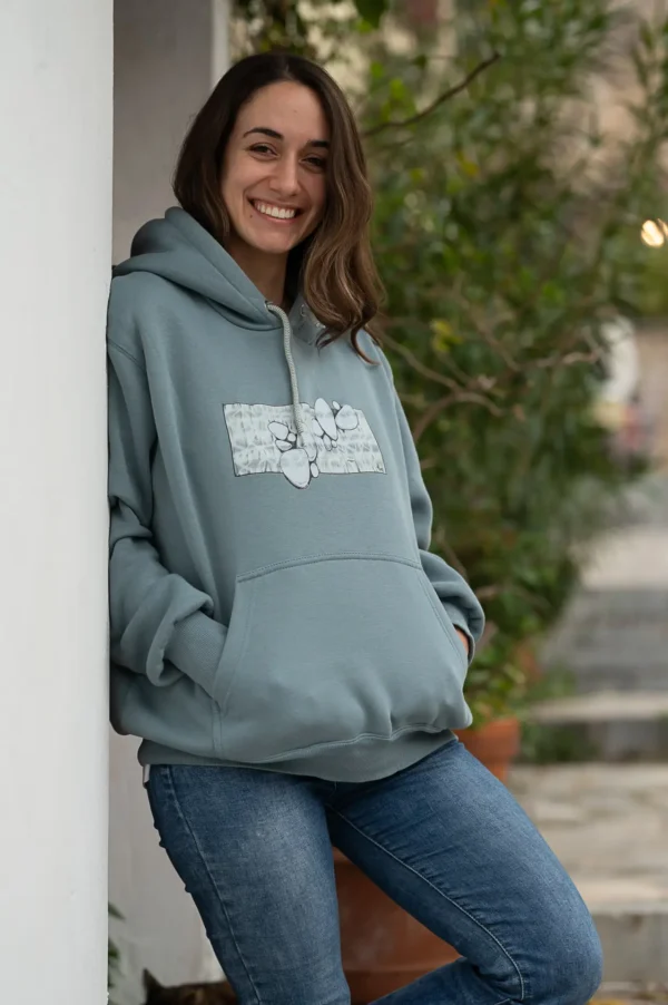 Hoodie Ripples σε χρώμα alcohol - Image 4
