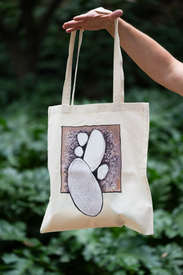 Τσάντα ώμου (ΤΟΤΕ bag) Βότσαλα