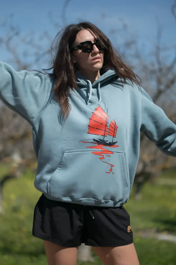 Hoodie Ryokan σε χρώμα alcohol - Image 5