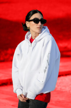 Hoodie με Φερμουάρ Love Tattoo